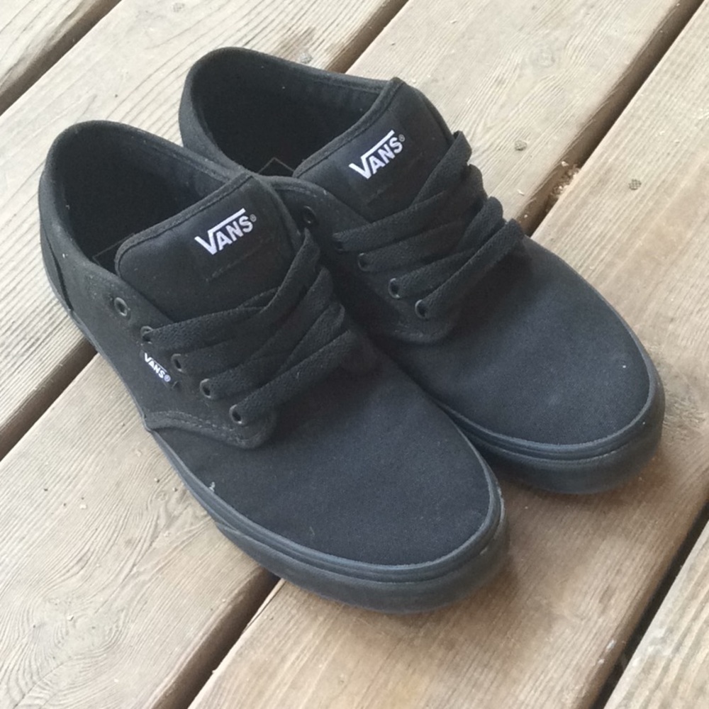 Black Men’s Vans sz 9.5